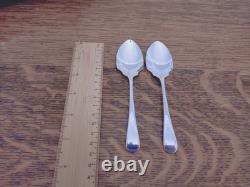 Antique ART DECO 50 Piece Silver Plate Faux Bone CUTLERY SET Viners Sheffield