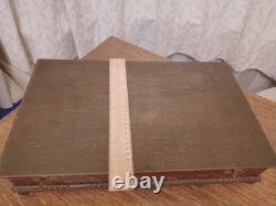 Antique ART DECO 50 Piece Silver Plate Faux Bone CUTLERY SET Viners Sheffield