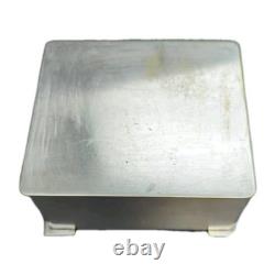 Antique Apollo (4x3x2) Trinket / Jewelry Box Cedar Lined Silver Plate