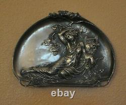 Antique Art Nouveau (Jugendstil) WMF Silver Plated Tray/Wall Plaque