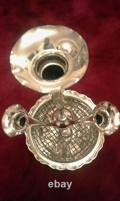 Antique Art Nouveau Silver Plate Center Piece Made By M. H And Co. C. 1910