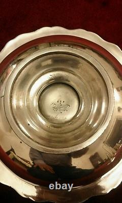 Antique Art Nouveau Silver Plate Center Piece Made By M. H And Co. C. 1910