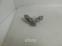 Antique Art Nouveau Silver Plate Chatelaine Clip