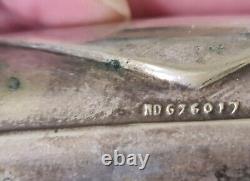 Antique Art Nouveau Silver Plated Finger Purse RD676017 EPNS