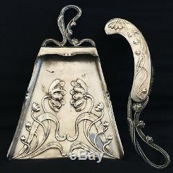 Antique Art Nouveau tray crumb silver plated WMF Gallia 1920