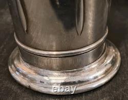 Antique Arts And Crafts Silver Plated Beakers Pair Charlie's Special Prize 7