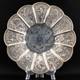 Antique Chinese Export Silver Tray Dragon Immortal Qing Dynasty 19th Century