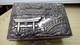 Antique Chinese Silver plated Exquisitely Detailed Tigers Cranes Box