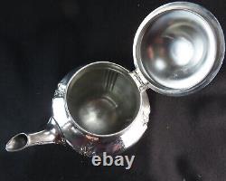 Antique Christofle Silver Plated Teapot Gallia Tea Original French Art Nouveau