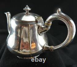 Antique Christofle Teapot Original French Art Nouveau Silver Plated Tea Pot