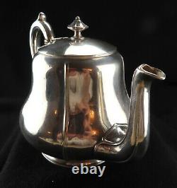 Antique Christofle Teapot Original French Art Nouveau Silver Plated Tea Pot