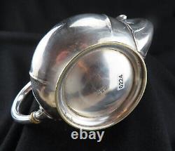 Antique Christofle Teapot Original French Art Nouveau Silver Plated Tea Pot