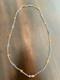 Antique Cloisonne Vermeil Silver Gilt Necklace Art Deco Barrel Clasp Signed