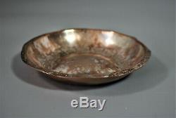 Antique DSCG Duchess of Sutherland Cripples Guild silver plate copper bowl