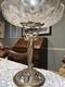 Antique Deco Centerpiece Compote Fruit Bowl SilverPlate American Sheffield 12.75