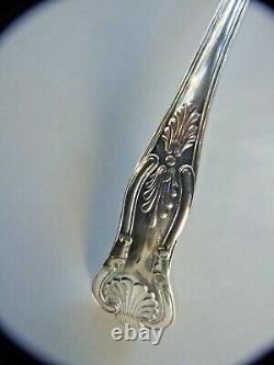 Antique EPNS A1 Silver Belvin Plate Large 12'' Soup Punch Ladle w Kings Pattern