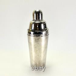 Antique Early Art Deco Napier Cocktail Shaker w. Recipes Dial-a-drink Cocktails