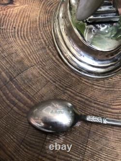 Antique Edwardian Apostle spoon rack cross handle silver plated by Barker Bros
