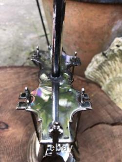 Antique Edwardian Apostle spoon rack cross handle silver plated by Barker Bros