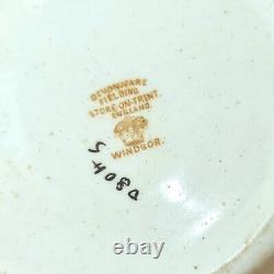 Antique FLORAL ROSES Biscuit Jar Barrel Silver Plated Lid Handle