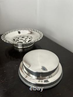Antique French Coquillor Glace Silver Plated Butter Curling Press