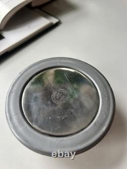 Antique French Coquillor Glace Silver Plated Butter Curling Press