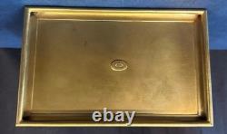 Antique Gold Plated Nickel Silver Box