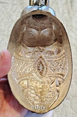 Antique Indian Copper Silver Plate Repousse Elephant Statue Trinket Case