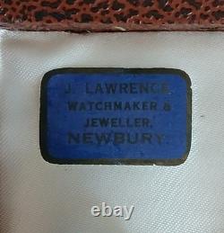 Antique J. Lawrence Newburry Silver Plated Tea Set With Box, 19th