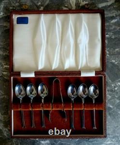 Antique J. Lawrence Newburry Silver Plated Tea Set With Box, 19th