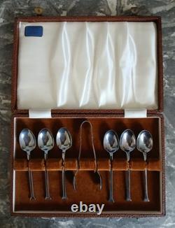 Antique J. Lawrence Newburry Silver Plated Tea Set With Box, 19th