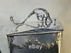 Antique James Deakin & Sons Silver Plated Butter Dish Circa 1890 Rare