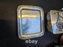 Antique James Deakin & Sons Silver Plated Butter Dish Circa 1890 Rare