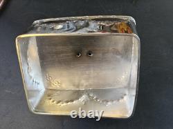Antique James Deakin & Sons Silver Plated Butter Dish Circa 1890 Rare