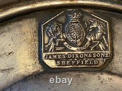 Antique James Dixon & Sons Sheffield England Silver Plated Jar