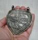 Antique Malay / Indonesian Silver Caping / Modesty Plate / Disk