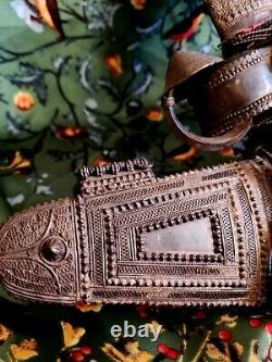 Antique Omani Armour Silver Plated 19th Century