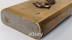 Antique Original Cigarette Case Ubique Royal Artillery WW-I 1914-1918