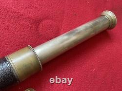 Antique Original DOLLOND No 8700 Silver plated Telescope c1900/1940 NOT REPRO