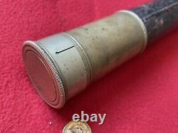 Antique Original DOLLOND No 8700 Silver plated Telescope c1900/1940 NOT REPRO