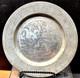 Antique Persian Copper/tin/silver Decorated 8 Inch Plate