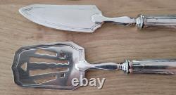 Antique Serving Cutlery For Appetizers In Silver Plated Metal