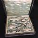 Antique Sewing Set scissors Europe 20th Century Metal Silver plating Native Box