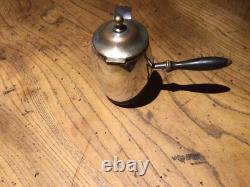 Antique Sheffield Plate Coffee/Chocolate Pot Nice Original Condition