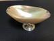 Antique Silver Mounted Mother Of Pearl Shell Bon Bon Dish