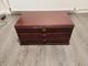 Antique Silver Pieces King Pattern Canteen Cabinet