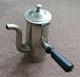 Antique Silver Plate Chocolate or Coffee Pot with Wooden Handle