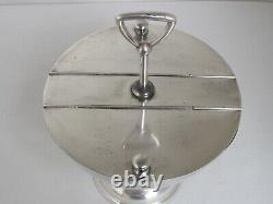 Antique Silver Plate Soda Fountain Condiment Holder for Ice Cream Sundaes