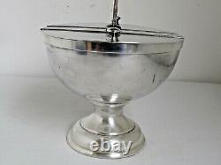 Antique Silver Plate Soda Fountain Condiment Holder for Ice Cream Sundaes