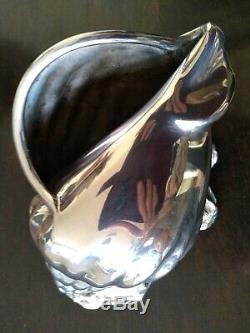 Antique Silver Plate Victorian Shell Nautilus Spoon Warmer